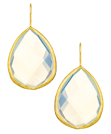 Seraphina Moonstone Teardrop Statement Earrings