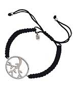 Seraphina CZ 'Tree Of Life' Macrame Bracelet