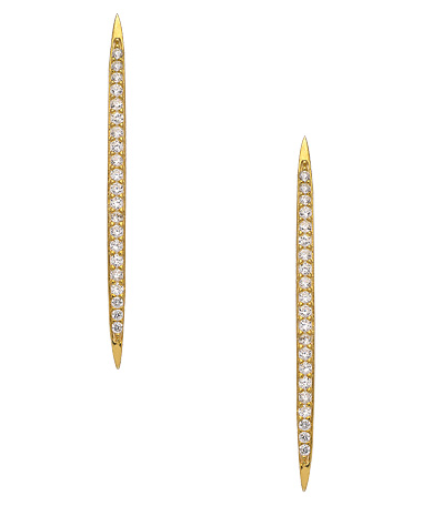 Seraphina Fancy CZ Bar Stud Earrings