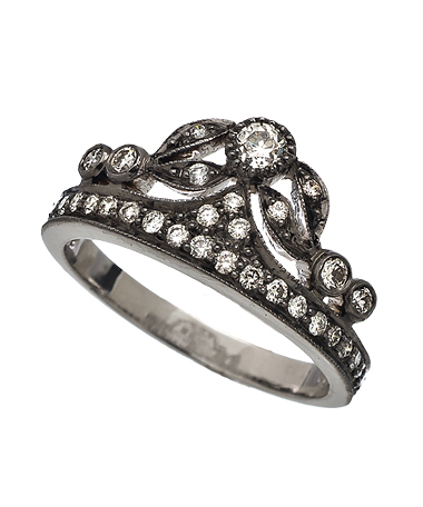 Sethi Couture Diamond Crown Ring