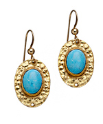 Shabana Khan Turquoise Sadia Earrings