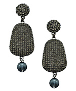 Shabana Khan Jordan Tahitian Pearl Drop Earrings