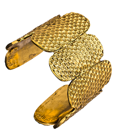 Shameless Jewelry Honeycomb Slice Cuff