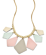 Shlomit Ofir Gold and Formica Kites Delicate Bib Necklace