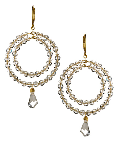 Sophia and Chloe Beth Hoop Earrings