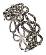 Tang and Song Silver Streamline Bracelet