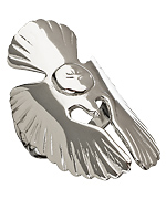 Tang and Song Silver Flying Eagle Ring