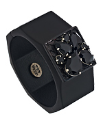 Ted Rossi Black Python Gem Icon Cuff