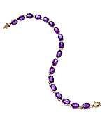 Amethyst Tennis Bracelet