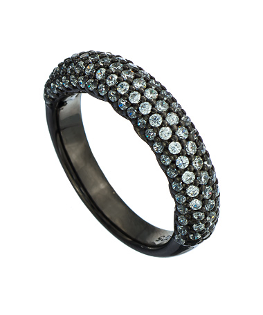 Tres Luxe Five Row Anniversary Band