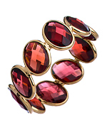 Tresor Gold and Garnet Mosaico Ring
