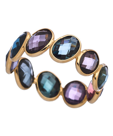 Tresor Multi Color Spinal Mosaico Ring