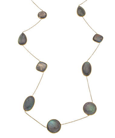 Tresor Labradorite Cabochon Necklace