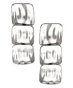 Tuleste Market Hammered Square Earrings