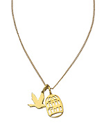 Twig Bird & Cage Necklace