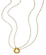 Urban Posh Gold Clover Necklace