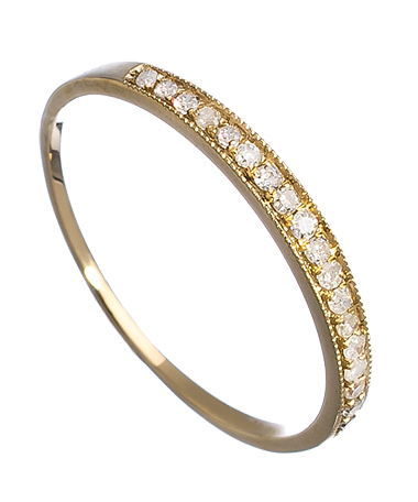 Viducci Gold Diamond Band