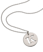 West Avenue Jewelry Sterling Initial Necklace