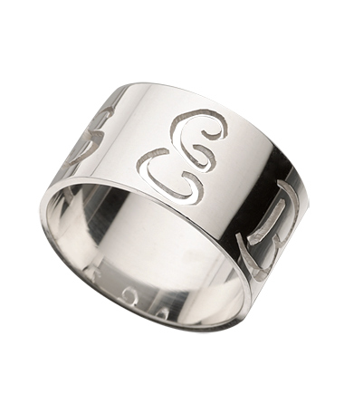 West Avenue Jewelry Cigar Band Ring