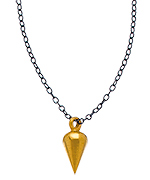 Zina Kao Carrot Charm Necklace