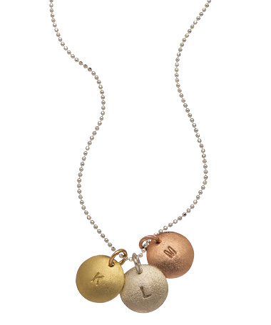 Zoe Chicco Family Charm Necklace