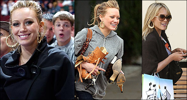 Hillary’s Gold Hoops