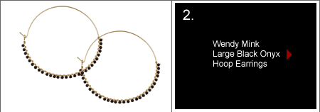 Wendy Black Onyx Earrings