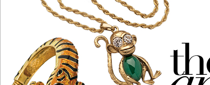 Animal Inspired Jewelry, Kenneth Jay Lane