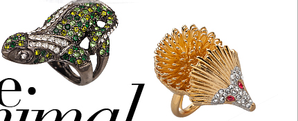 Animal Inspired Jewelry, Kenneth Jay Lane