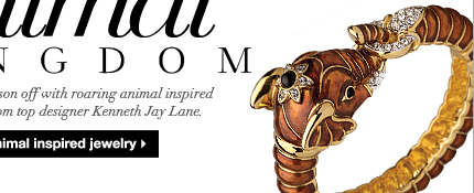 Animal Inspired Jewelry, Kenneth Jay Lane