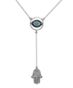 Mystic Light Kabbalah Protecting Charm Necklace