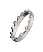 Amery Carriere Tiny Queen Crown Stacking Ring