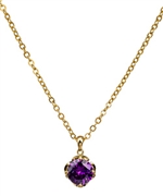 Alvina Abramova Dora Necklace  in Amethyst