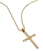 Ariel Gordon Cross Charm Necklace 