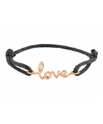 Avanessi One Love Black Cord Bracelet