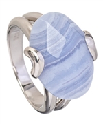 Cordova Blue Lace Agate Ring