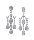 Lafonn Pave Mini Chandelier Earrings