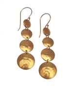 Evelyn Knight Multi Disk Drop Earrings