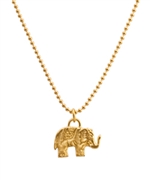 Dream Mullick Gold Faith Elephant Charm Necklace