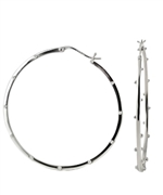 Elizabeth Showers Large Hoop Earrings