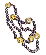 Ellen Himic Paja Pearl Necklace