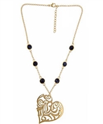 Gala Golden Heart Necklace