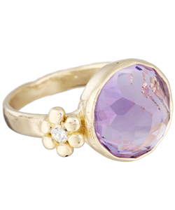 Lauren Sigman Gerber and Diamond Center Ring