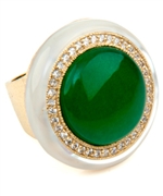 Andara Green Aventurine Gemstone Ring