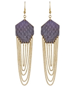 Holy Harlot Gray Gem Earrings