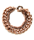Janna Conner Rose Goldtone Chain Bracelet