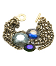 Janna Conner Designs Blue and Green Crystal Bracelet