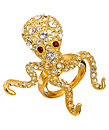 Kenneth Jay Lane Octopus Ring