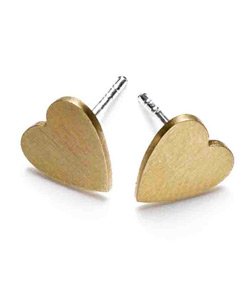 Arena CPH Lova Gold Heart Studs