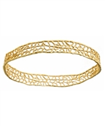 Catherine Weitzman Gold Coral Reef Bangle